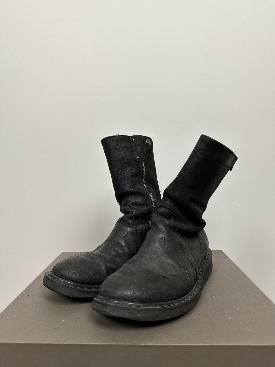 archive side zip razor boots モード archive side zip razor boots モード