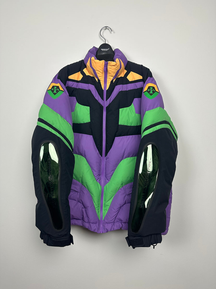 ジャケット・アウター Rebuild of Evangelion Down Vest (PURPLE) Evangelion EVA1 Puffer Jacket – SHOPTHROAT.COM