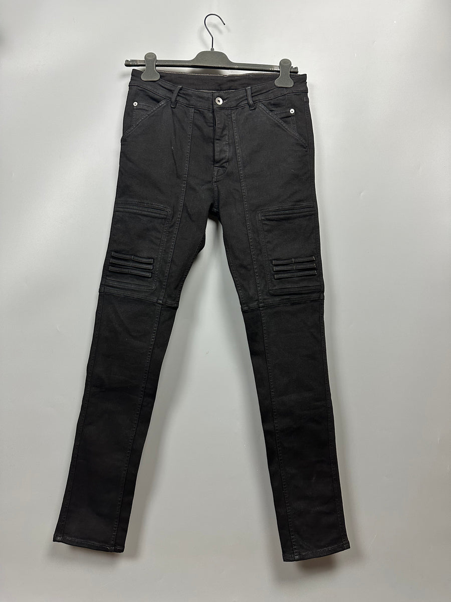 パンツ Rick Owens DRKSHDW EASY NAGAKIN JEANS Rick Owens DRKSHDW Easy Nagakin Denim Joggers | Black | FARFETCH
