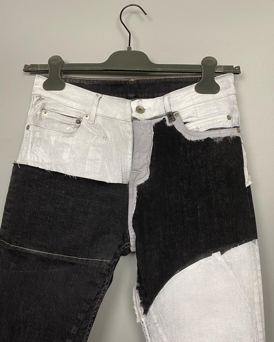 DRKSHDW SS20 Patchwork Tyrone Cut Denim – SHOPTHROAT.COM