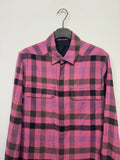 SS23 ‘EDFU’ Pink Plaid Overshirt