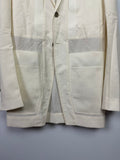 SS22 ‘FOGACHINE’ Zanlight Wool Sheer Blazer