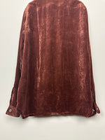 FW22 ‘STROBE’ Velvet Larry Shirt