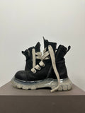 FW22 ‘STROBE’ Nubuck Jumbo Lace Tractor Bozo Boots