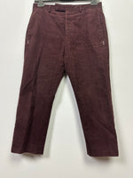 FW20 ‘PERFORMA’ Corduroy Cropped Trousers
