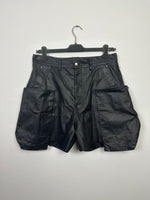 SS24 ‘LIDO’ Heavy Calfskin Stefan Cargo Shorts