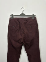 FW20 ‘PERFORMA’ Corduroy Cropped Trousers