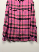 SS23 ‘EDFU’ Pink Plaid Overshirt