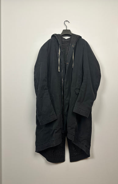 DRKSHDW Padded Fishtail Parka