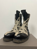 SS20 ‘TECUATL’ Megalace Pentalace Crepe Sole Boots