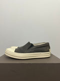 DRKSHDW Waxed Cotton License Plate Boat Shoes