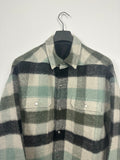 FW22 ‘STROBE’ Pearl Plaid Jumbo Overshirt