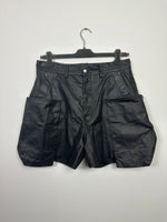 SS24 ‘LIDO’ Heavy Calfskin Stefan Cargo Shorts