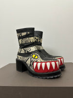 Hyper Glam Snake Boots