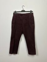FW20 ‘PERFORMA’ Corduroy Cropped Trousers