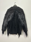 FW22 ‘STROBE’ Lamb Shearling Collage Bomber