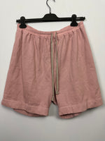 DRKSHDW Faded Pink Trucker Shorts