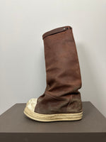 FW14 ‘MOODY’ Reverse Leather Elephant Boots