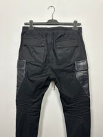 FW19 ‘LARRY’ Suede Patch Cargojoggers