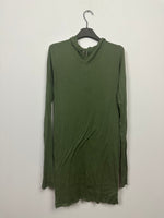 FW21 ‘GETHSEMANE’ Green Micro Rib Hoodie