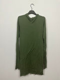 FW21 ‘GETHSEMANE’ Green Micro Rib Hoodie