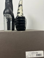 SS22 ‘FOGACHINE’ Python Grolled Kiss Boots