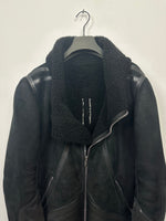 FW17 ‘GLITTER’ Lamb Shearling Geo Jacket