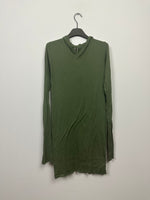 FW21 ‘GETHSEMANE’ Green Micro Rib Hoodie