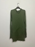 FW21 ‘GETHSEMANE’ Green Micro Rib Hoodie