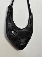 SS10 ‘RELEASE’ Off-the-Runway Leather/Ram Horn Necklace