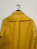 SS23 ‘EDFU’ Lemon Fogpocket Leather Overshirt