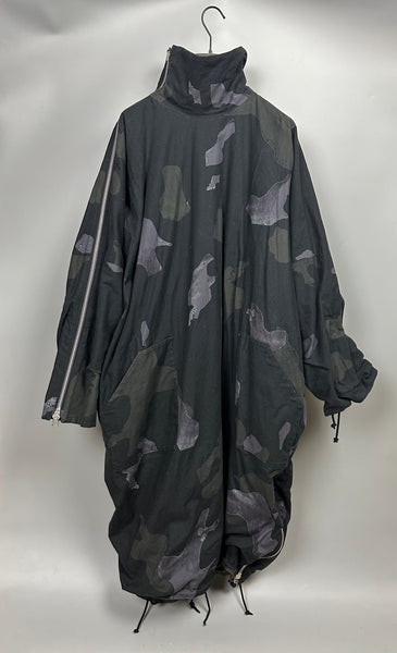 Reversible Jumbo Paracord/Patchwork Camo Poncho