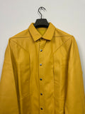 SS23 ‘EDFU’ Lemon Fogpocket Leather Overshirt
