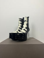 SS22 ‘FOGACHINE’ Python Grolled Kiss Boots