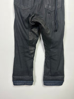 DRKSHDW SS09 Lambskin Inseam Cropped Astaire Denim