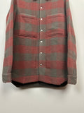 FW25 ‘CONCORDIANS’ Rosewood Plaid Overshirt