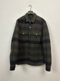 FW23 ‘LUXOR’ Dark Dust Plaid Overshirt