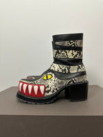 Hyper Glam Snake Boots