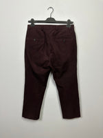 FW20 ‘PERFORMA’ Corduroy Cropped Trousers