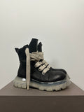 FW22 ‘STROBE’ Nubuck Jumbo Lace Tractor Bozo Boots