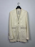 SS22 ‘FOGACHINE’ Zanlight Wool Sheer Blazer
