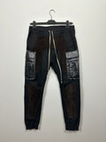 FW19 ‘LARRY’ Suede Patch Cargojoggers