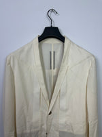 SS22 ‘FOGACHINE’ Zanlight Wool Sheer Blazer