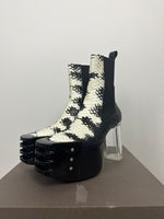 SS22 ‘FOGACHINE’ Python Grolled Kiss Boots