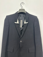 SS21 ‘PHLEGETHON’ Soft Contrast Lapel Blazer