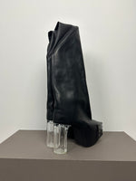 FW23 ‘LUXOR’ Thigh High Flared Grill Kiss Boots