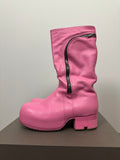 FW20 ‘PERFORMA’ Pop Pink Bauhaus Ballast Boots