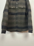 FW23 ‘LUXOR’ Dark Dust Plaid Overshirt