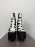 SS22 ‘FOGACHINE’ Python Grolled Kiss Boots