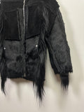 FW22 ‘STROBE’ Lamb Shearling Collage Bomber